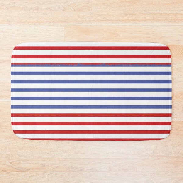 Item preview, Red and Blue Geometric Line Pattern designed and sold by tulipdesign.