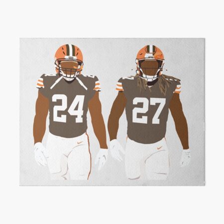 Nick Chubb Cleveland Browns Signed Autographed Brown #24 Custom