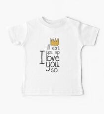 Ich esse dich, ich liebe dich so Baby T-Shirt
