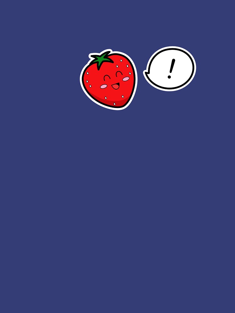 Happy Strawberry - two lof bees by Cheeseness