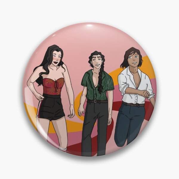 Artikelvorschau, Groovy Asami Kuvira und Korra von TLOK entworfen und verkauft von bailey-kayeart.