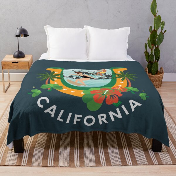 Item preview, California St Patrick's Day - Ocean Surfing - Good Luck designed and sold by sableandshadow.
