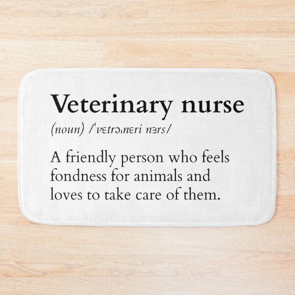 Item preview, Definition of veterinary nurse designed and sold by Eenig.