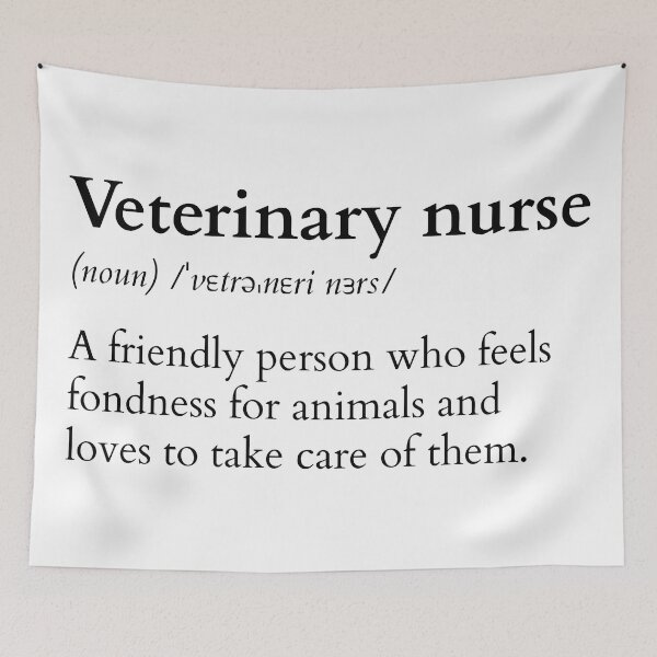 Item preview, Definition of veterinary nurse designed and sold by Eenig.