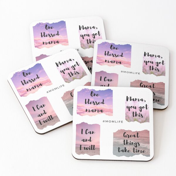 Item preview, Mom Life Inspirational Quotes Set  designed and sold by EdenLiving.