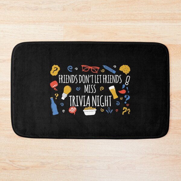 Item preview, Friends Don't Miss Trivia Night Funny Trivia graphic designed and sold by jakehughes2015.