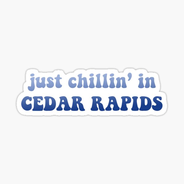 QuackityHQ - chillin' in cedar rapids Sticker