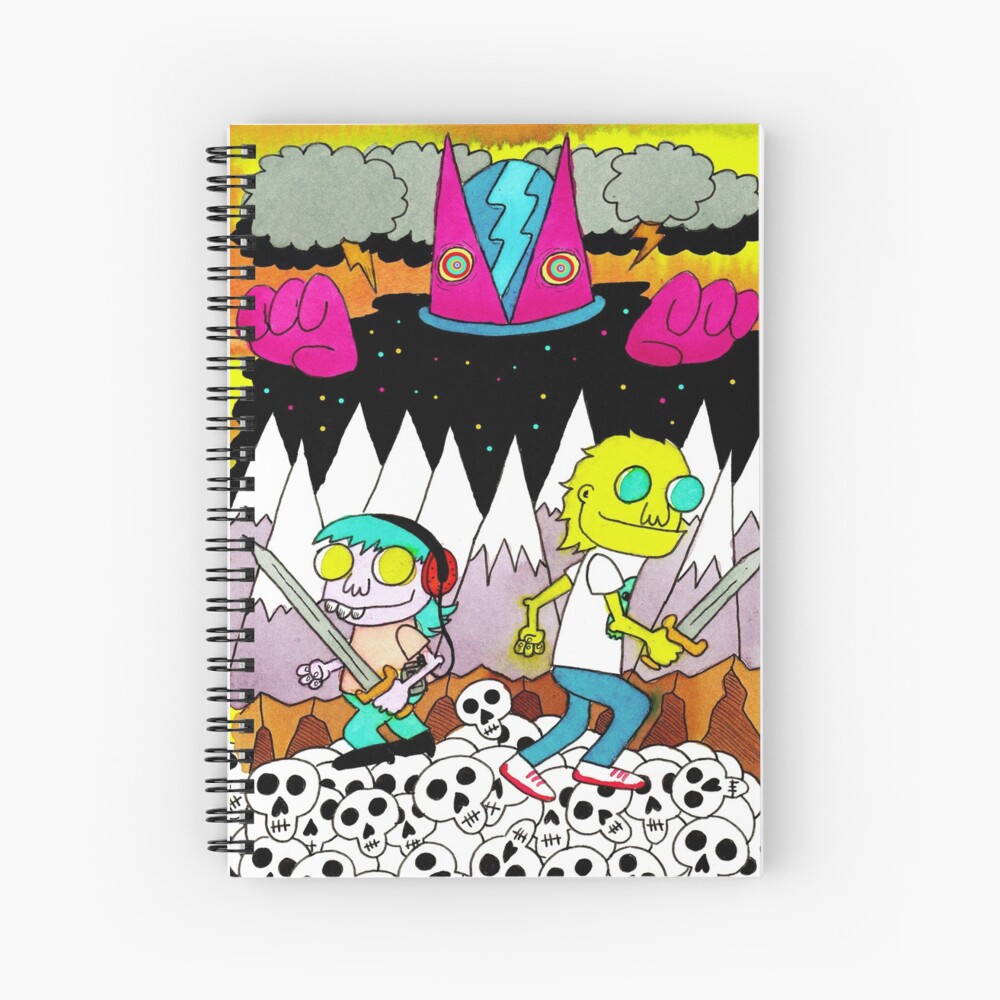 Mars 2085 Spiral Notebook