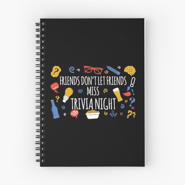 Item preview, Friends Don't Miss Trivia Night Funny Trivia graphic designed and sold by jakehughes2015.