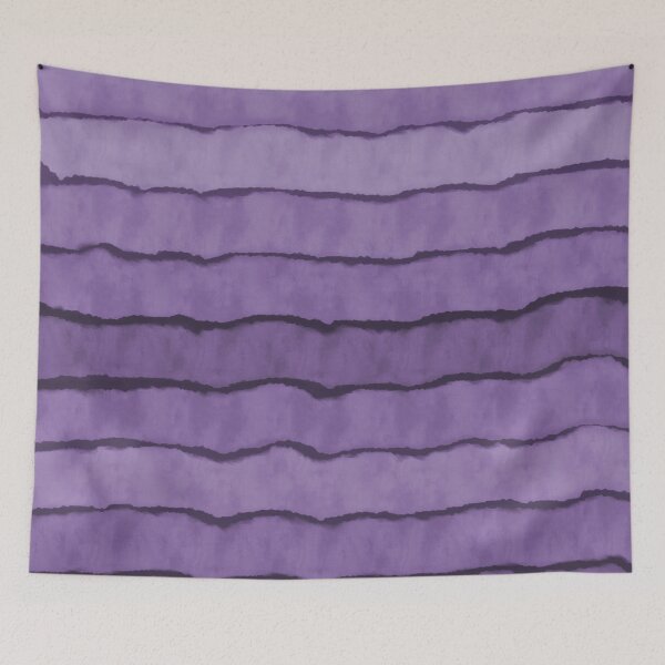Item preview, Boho Watercolor Purple Stripes designed and sold by Whoopsidoodle.
