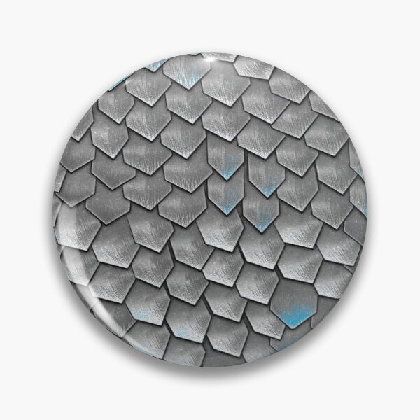 Item preview, Silver and Blue Holographic Dragon Armor Scales designed and sold by orionlodubyal.