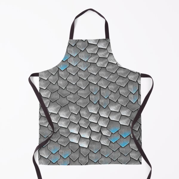 Item preview, Silver and Blue Holographic Dragon Armor Scales designed and sold by orionlodubyal.