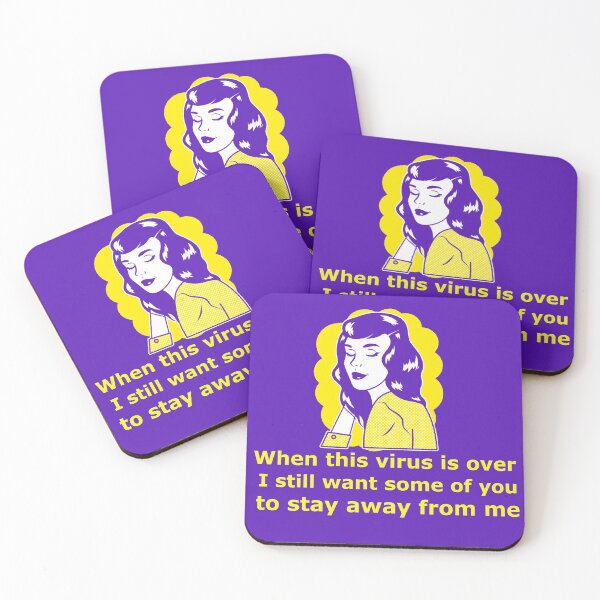 Item preview, when this virus is over i still want some of you to stay away from me designed and sold by AllLeftSides42.