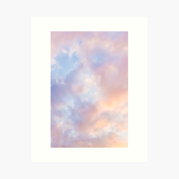Pink sky Art Print