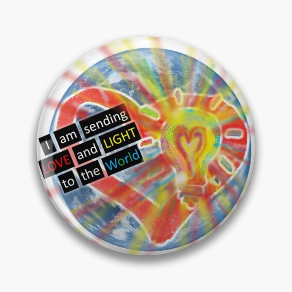 Item preview, I AM SENDING LOVE AND LIGHT TO THE WORLD (Glow) designed and sold by OceansSupply.