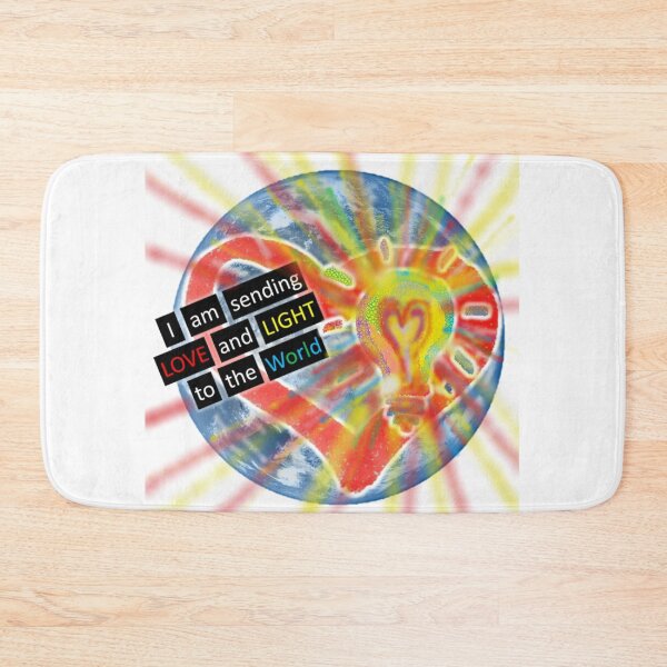 Item preview, I AM SENDING LOVE AND LIGHT TO THE WORLD (Glow) designed and sold by OceansSupply.