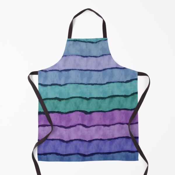 Item preview, Bright Watercolor Stripes - Purple, Green, Blue designed and sold by Whoopsidoodle.