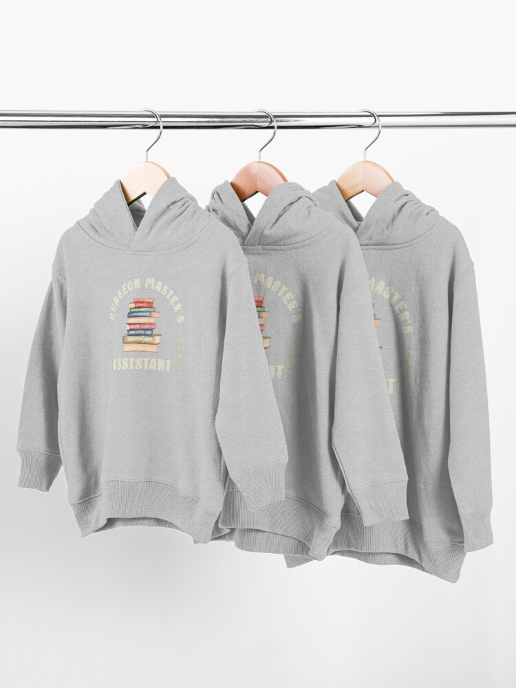 Alternate view of Dungeon Master's Assistant! Toddler Pullover Hoodie