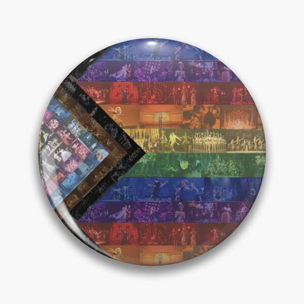 Item preview, Inclusive Rainbow Broadway Flag designed and sold by broadwaycantdie.