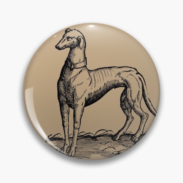 Item preview, Medieval greyhound illustration designed and sold by herracaligari.