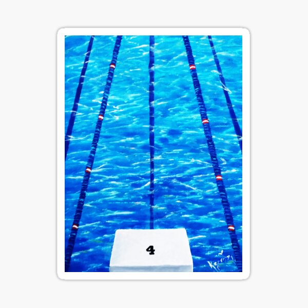 LIFE IN THE FAST LANE....LANE #4 Sticker