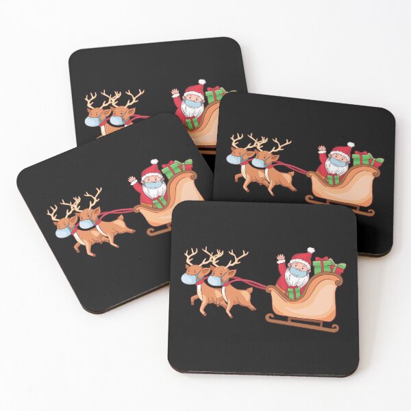 Item preview, Santa Claus With Reindeers  designed and sold by OnepixArt.