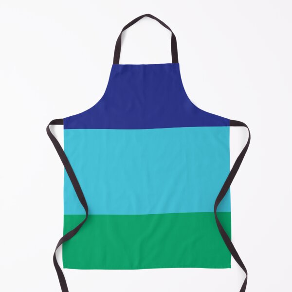 Item preview, Caribbean Blues and Greens Colour Block designed and sold by Playful Pixel Designs.