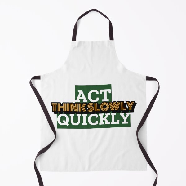 Item preview, Act Quickly, Think Slowly designed and sold by retro87tee.