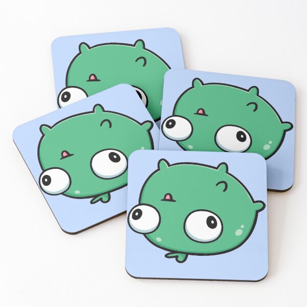 Item preview, Silly Green Frog Upside Down designed and sold by vanillaroseart.