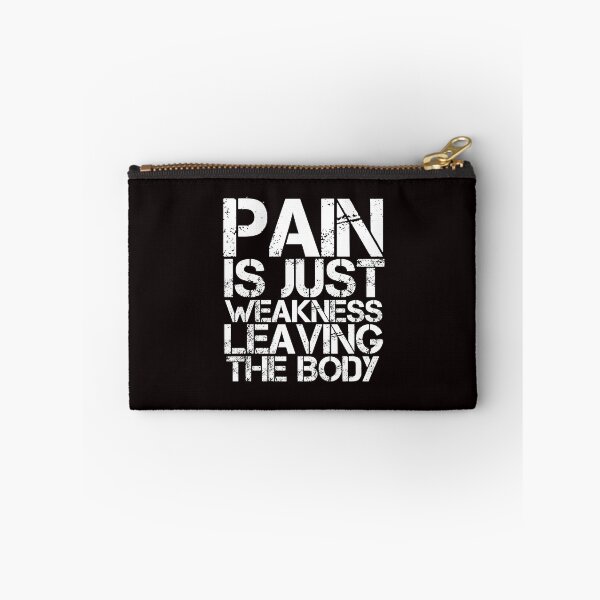 Item preview,  Pain is just weakness leaving the body funny gift designed and sold by medbouk1.