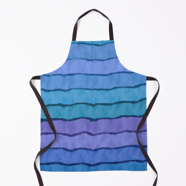 Item preview, Mermaid Colors Watercolor Stripes designed and sold by Whoopsidoodle.