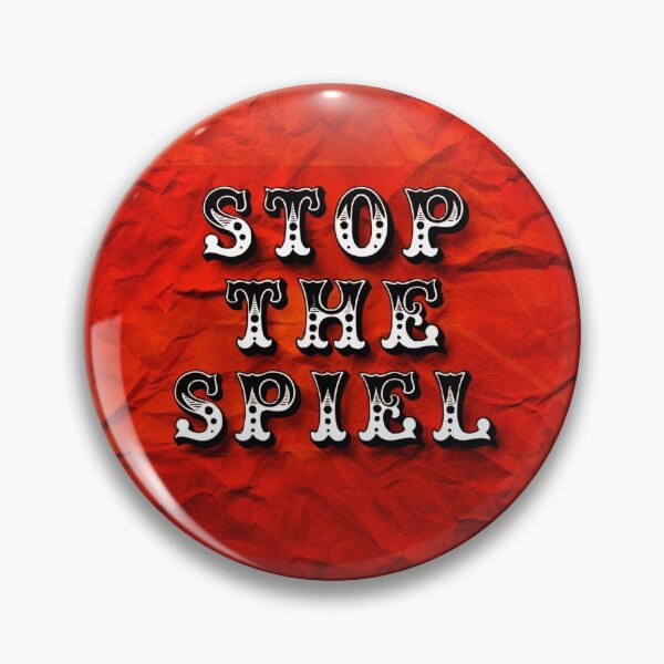 Item preview, STOP THE SPIEL designed and sold by Alex Preiss.