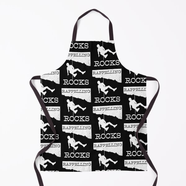 Item preview, Rappelling Rocks Funny Rappelling & Claiming print designed and sold by jakehughes2015.