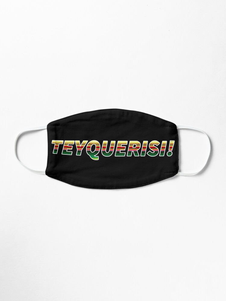 Alternate view of TEYQUERISI! Serape Pattern Mask