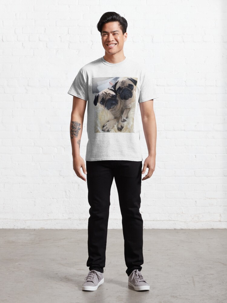 Thumbnail 3 of 7, Classic T-Shirt, Lima and Luna 1 designed and sold by Werner Szendi.