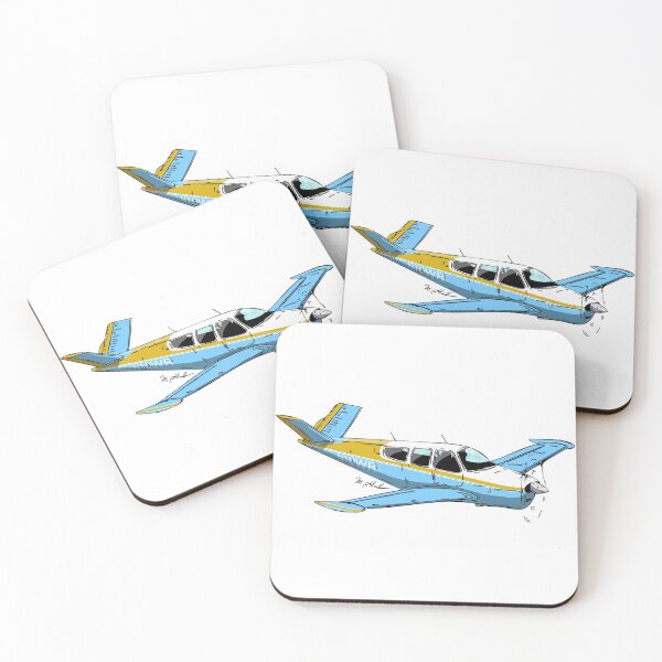 Item preview, V tail bonanza N10WR designed and sold by Michael Garber.