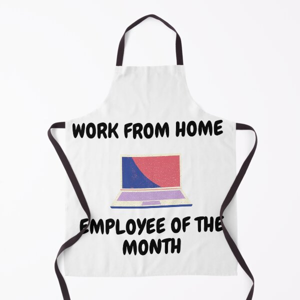 Item preview, Work From Home Employee Of The Month Laptop Clipart designed and sold by LuckyKermit.