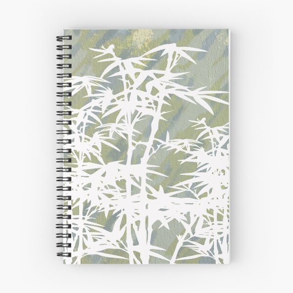 Item preview, Bamboo Forest Tropical Design White Silhouette designed and sold by NancyMerkle.