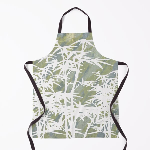 Item preview, Bamboo Forest Tropical Design White Silhouette designed and sold by NancyMerkle.