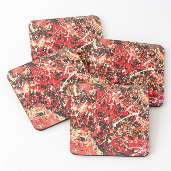 Item preview, As Good As Gold, Abstract art, multicolor splash designed and sold by Peter Keresztury.
