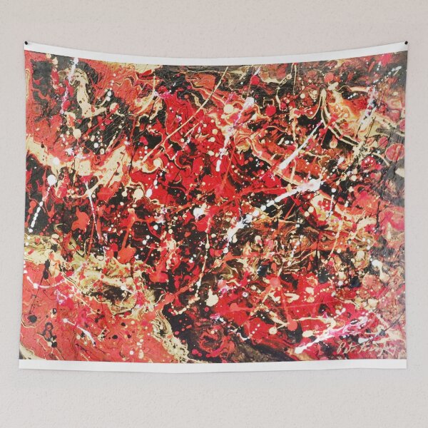 Item preview, As Good As Gold, Abstract art, multicolor splash designed and sold by Peter Keresztury.