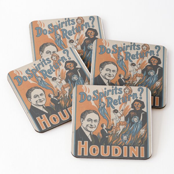 Item preview, 1909 Vintage Houdini Act Poster designed and sold by bellatierra.