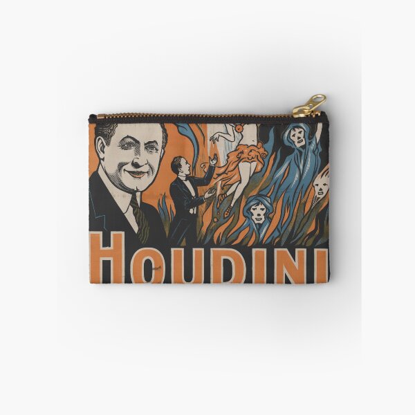 Item preview, 1909 Vintage Houdini Act Poster designed and sold by bellatierra.