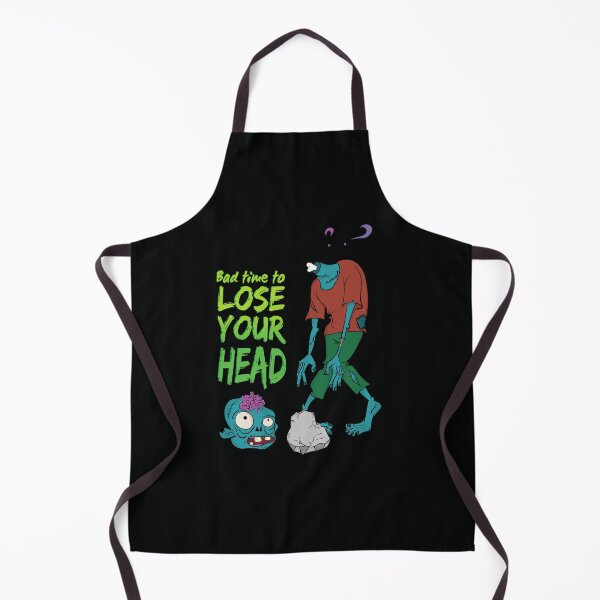 Item preview, Cartoon zombie - bad time to lose your head designed and sold by Cat N' Doodles.