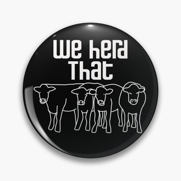 Item preview, We Herd That Cow Pun designed and sold by Funful.