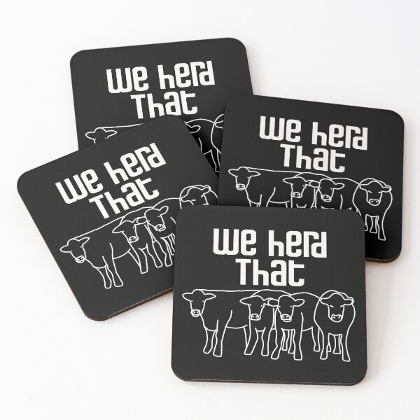 Item preview, We Herd That Cow Pun designed and sold by Funful.