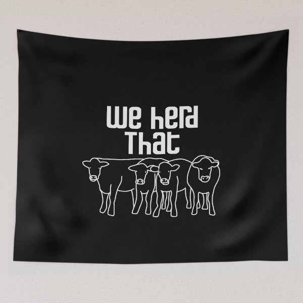 Item preview, We Herd That Cow Pun designed and sold by Funful.