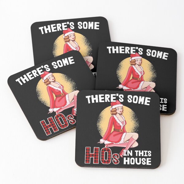 Item preview, There's Some Hos In This House Mrs Claus designed and sold by RandomStuffShop.