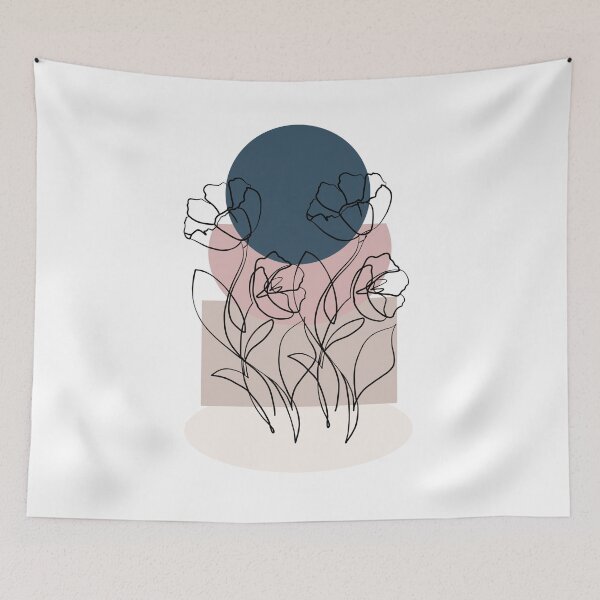 Item preview, Geometric Shapes & Flowers designed and sold by haleymorrison14.
