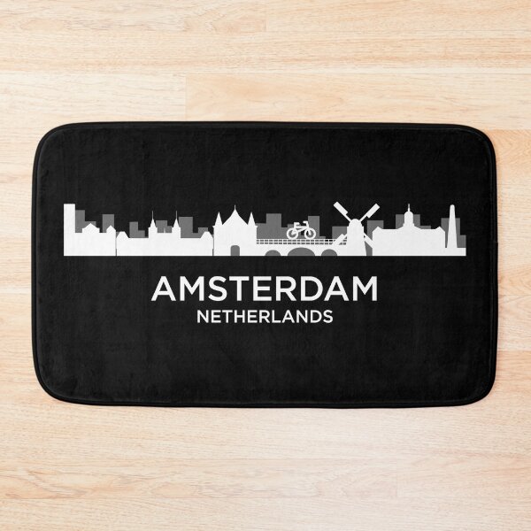 Aperçu de l'œuvre Amsterdam Skyline créée et vendue par RRiDesigns.